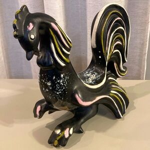 Rare Vintage Ceramic Rooster